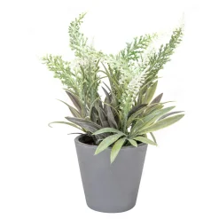 Sztuczny kwiat w doniczce MIX 20 cm