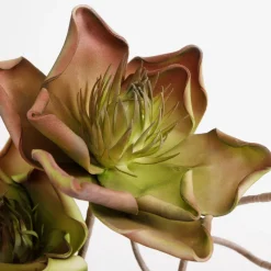 inny Sztuczny kwiat zieleń brąz 70 cm