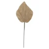 Sztuczny liść brązowy 85 cm