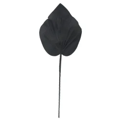 Sztuczne Kwiaty, Rośliny I Gałązki| Sztuczny liść czarny 85 cm