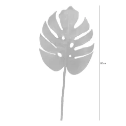 Sztuczne Kwiaty, Rośliny I Gałązki| Sztuczny liść monstery pomarańczowy 62 cm