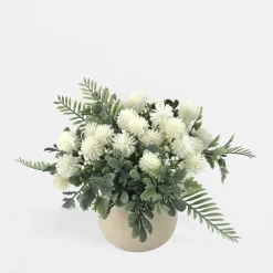 Sztuczne Kwiaty, Rośliny I Gałązki|inny Sztuczny oset w doniczce 17 cm