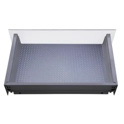 Systemy Szuflad|Qubik Szuflada INSIDE SYSTEM mini box niski 60 ap antracyt