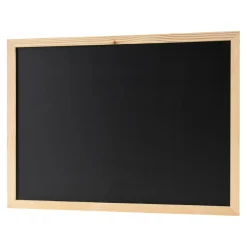 Tablica kredowa w ramie z akcesoriami