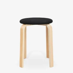 Taboret tapicerowany CETON czarny