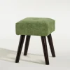 inny Taboret tapicerowany zielony TRINKETY