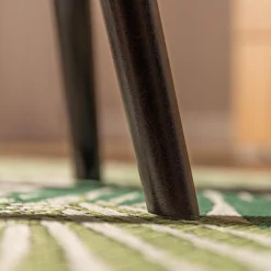 inny Taboret tapicerowany zielony TRINKETY