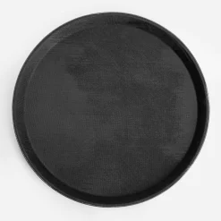 Zastawa Śniadaniowa|inny Taca antypoślizgowa czarna 35 cm