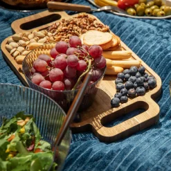 Zastawa Śniadaniowa|inny Taca do serwowania akacjowa 42x23 cm