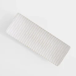 inny Talerz dekoracyjny biały 34x13 cm