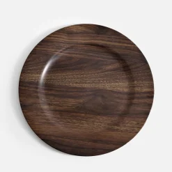 Patery Dekoracyjne|inny Talerz dekoracyjny podtalerz brązowy 33 cm