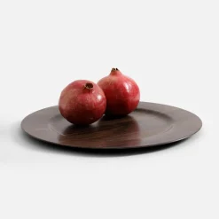 Patery Dekoracyjne|inny Talerz dekoracyjny podtalerz brązowy 33 cm