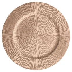 Patery Dekoracyjne| Talerz dekoracyjny podtalerz różowy 33 cm