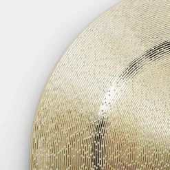 inny Talerz dekoracyjny podtalerz złoty 33 cm