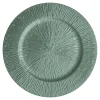 Talerz dekoracyjny podtalerz zielony 33 cm