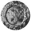 Patery Dekoracyjne| Talerz dekoracyjny srebrny 33 cm