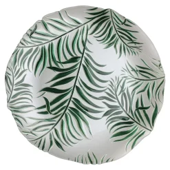 Patery Dekoracyjne| Talerz dekoracyjny tropikalne liście 28 cm MIX