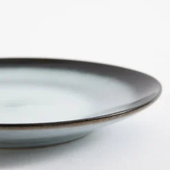 inny Talerz deserowy brązowo-szary MALAM 19 cm