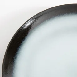 inny Talerz deserowy brązowo-szary MALAM 19 cm