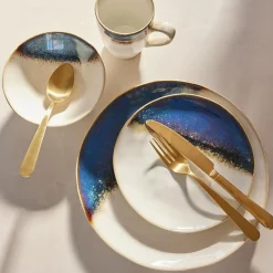 inny Talerz deserowy ceramika 20,5 cm