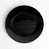 inny Talerz deserowy czarny NOIR 21,6 cm