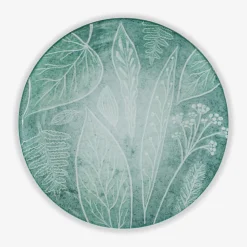 Talerze|Lubiana Talerz deserowy niebieski CZTERY PORY ROKU 20,5 cm