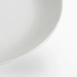 inny Talerz deserowy porcelanowy biały 19 cm