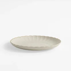 Talerze|inny Talerz deserowy porcelanowy ZŁOTY RANT 20,3 cm