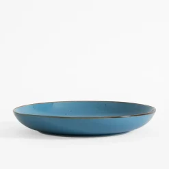 Porcelana Bogucice Talerz deserowy RUSTIC BLUE 21 cm