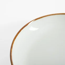 Talerze|Porcelana Bogucice Talerz deserowy RUSTIC SNOW 21 cm