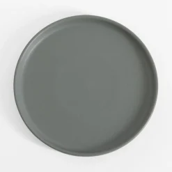 Talerze| Talerz deserowy szary MATTE 20 cm