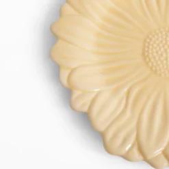 Talerze|inny Talerz deserowy żółty kwiatek 21 cm