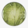 Talerze|Lubiana Talerz deserowy zielony CZTERY PORY ROKU 20,5 cm