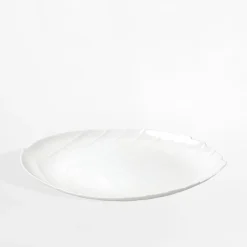 inny Talerz do serowania biały 14 cm LIŚĆ