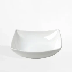 inny Talerz głęboki kwadratowy biały NELI 25x19,5 cm