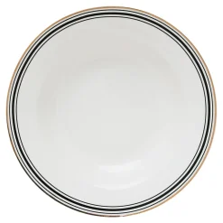 Talerze| Talerz głęboki porcelanowy ART DECO 23 cm