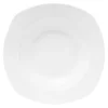 Talerz głęboki porcelanowy QUADRO biały 22,9 x 21,4 cm