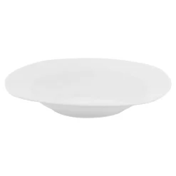 Talerz głęboki porcelanowy QUADRO biały 22,9 x 21,4 cm