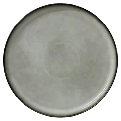 Talerze| Talerz obiadowy ceramiczny szary SUELO 27 cm