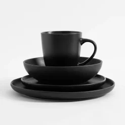 Talerze|inny Talerz obiadowy czarny NOKTO 26,4 cm