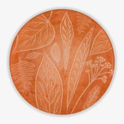 Lubiana Talerz obiadowy pomarańczowy CZTERY PORY ROKU 27 cm