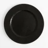 Patery Dekoracyjne|inny Talerz ozdobny podtalerz czarny 33 cm