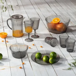 Grill I Piknik|inny Talerz plastikowy szary 23 cm