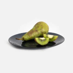 Talerze|inny Talerz szklany granatowy 21 cm