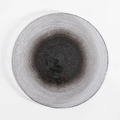 Talerze|inny Talerz szklany ombre 21 cm