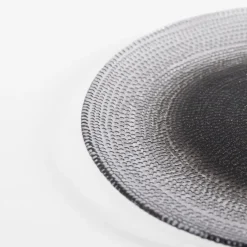 Talerze|inny Talerz szklany ombre 21 cm