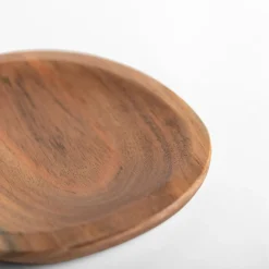 inny Talerz z drewna akacjowego 16x13 cm
