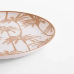 inny Talerz z melaminy palmy 21 cm MIX