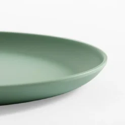 inny Talerz z melaminy zielony 21 cm