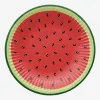 Paw Talerze papierowe WATERMELON 18 cm, 8 sztuk